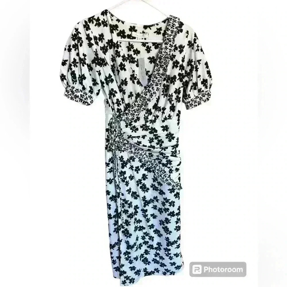 Love, Whit by Whitney Port floral wrap dress - Picture 2 of 4